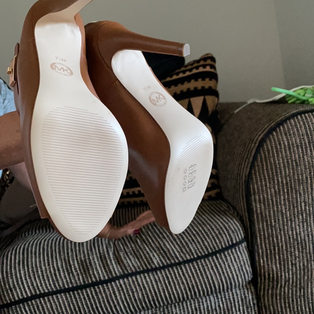 Michael Kors New Booties Open Front With Back Zip… - image 4